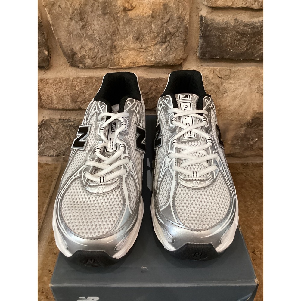 New Balance 740 Size Mens 8.5 Womens 10 White Grey Silver Mesh Running Shoes New - Picture 5 of 8